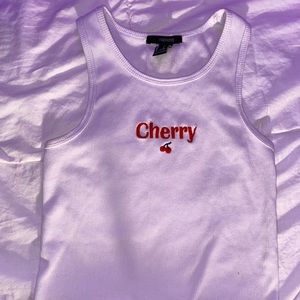 Forever 21 “Cherry” Tank Top